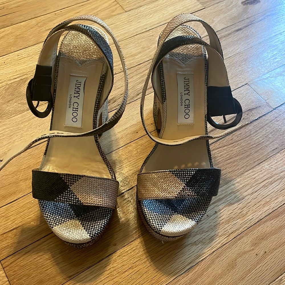 Jimmy Choo platform sandals